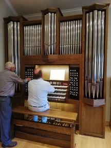 MR.Wendt
Cape Town 
Content Organ with real organ pipes (160)
With ea pipe own loudspeaker built in
4x 76 stops
